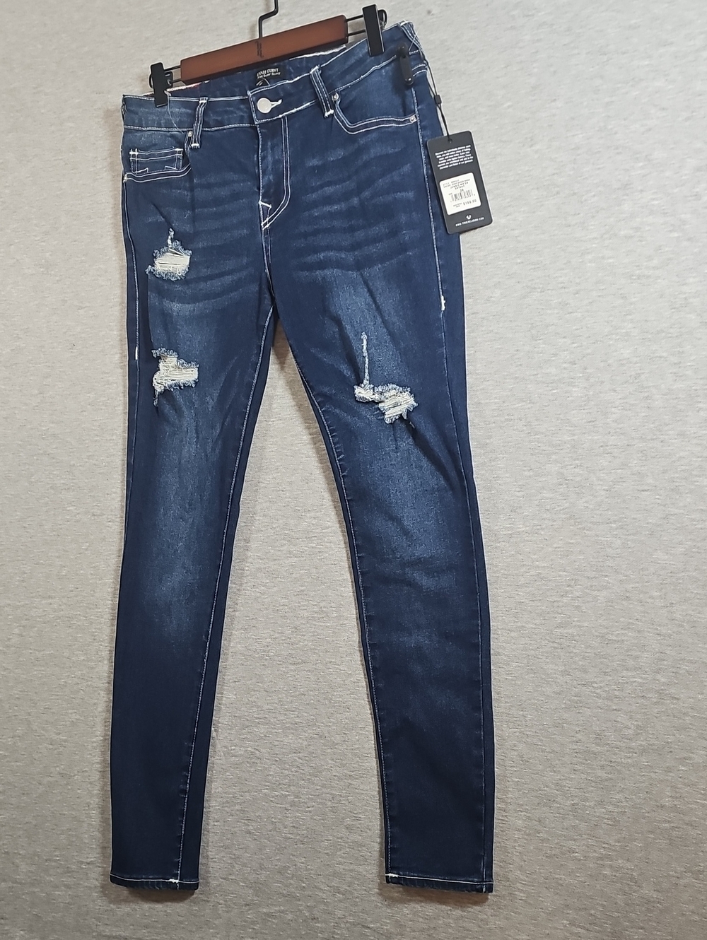 True Religion  Jennie Curvy   Midrise Super Skinny Brand New With The Tag